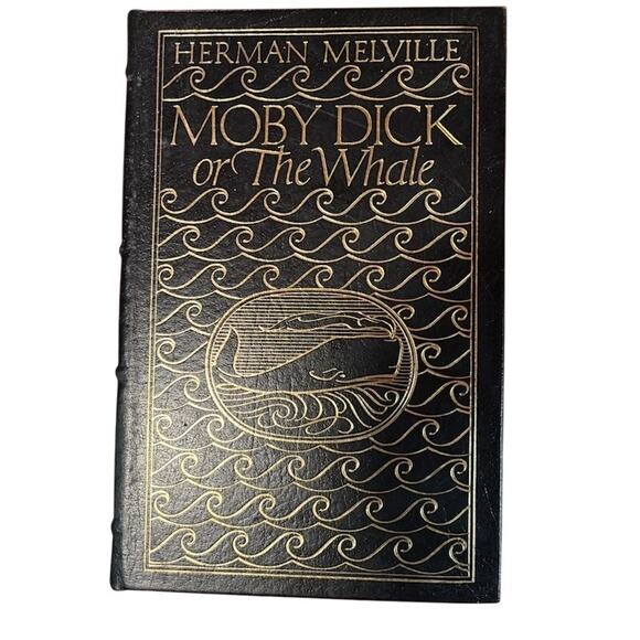 Moby Dick or the Whale Herman Melville Leather Bound Collector's Edition 1977 - Picture 1 of 9